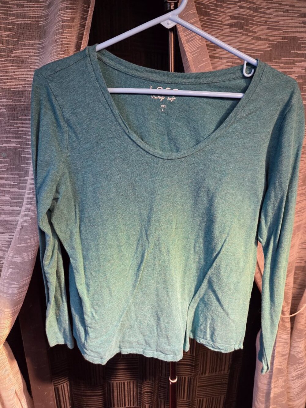 Loft Womens Top Vintage Soft Size L